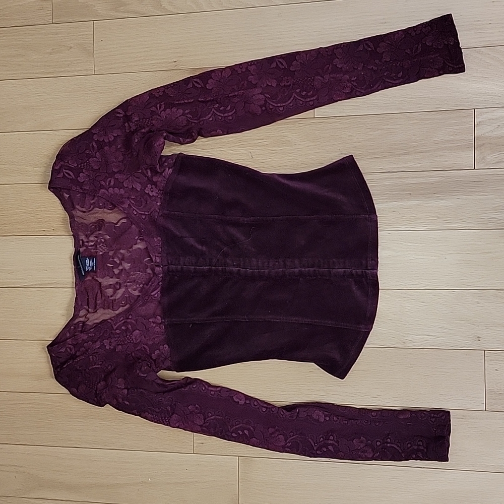 Moda Corset Lace Top